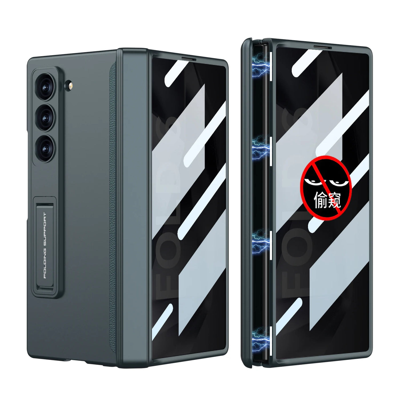 Magnetic Hinge Shockproof Case with Stand for Samsung Galaxy Z Fold 6