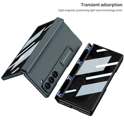 Magnetic Hinge Shockproof Case with Stand for Samsung Galaxy Z Fold 6