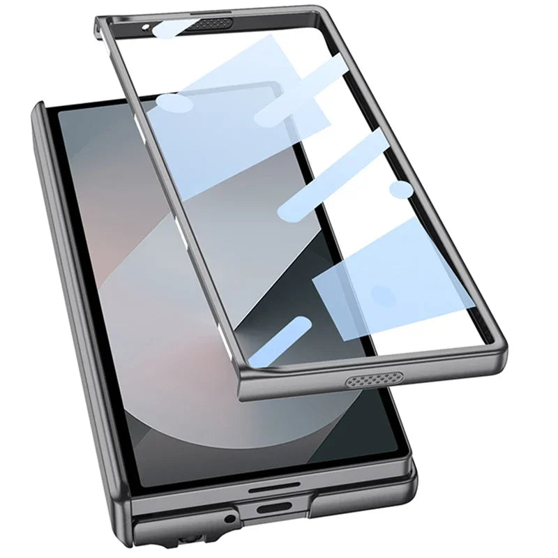 Samsung Z Fold 6 Magnetic Case with Free Stylus Pen & Screen Protector