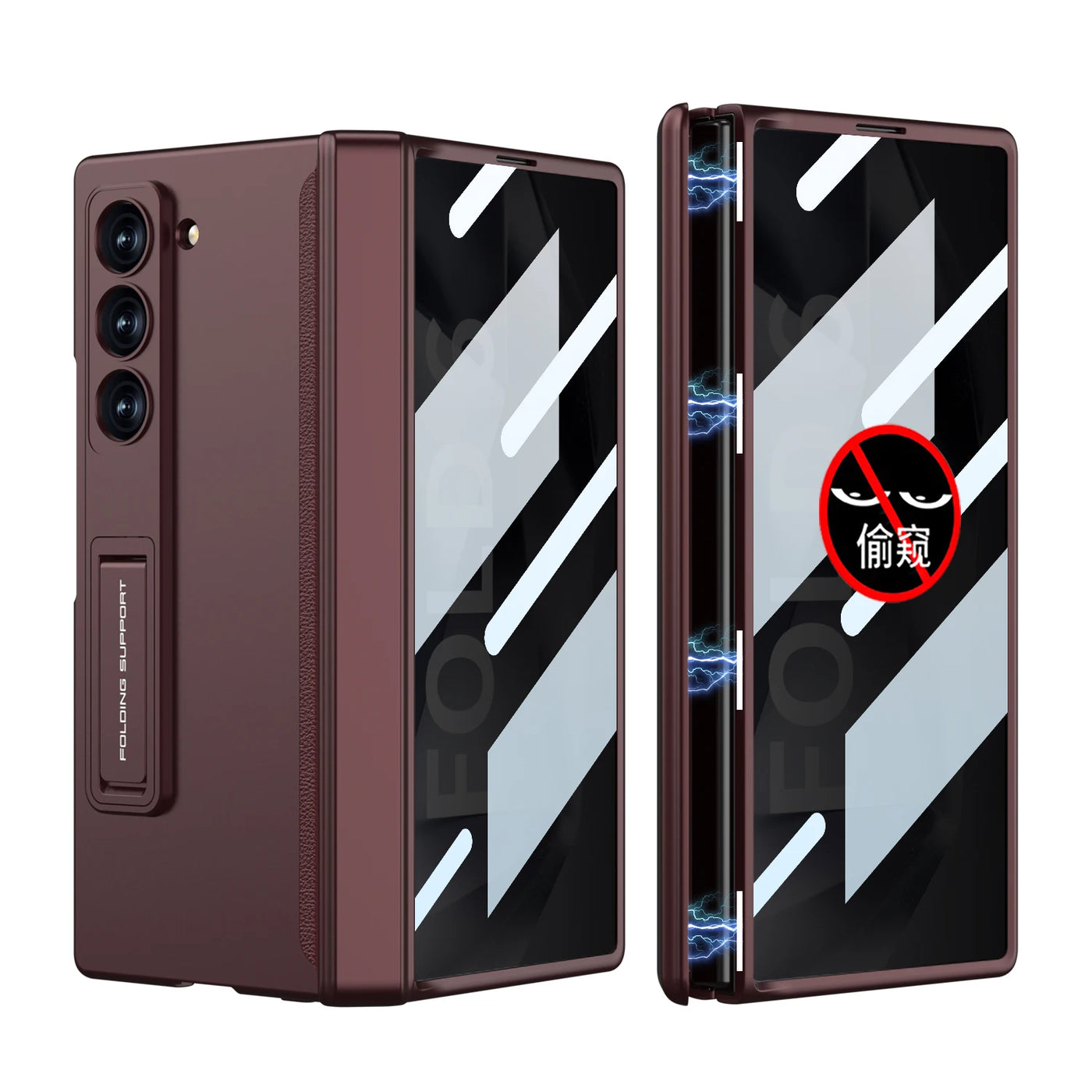 Magnetic Hinge Shockproof Case with Stand for Samsung Galaxy Z Fold 6