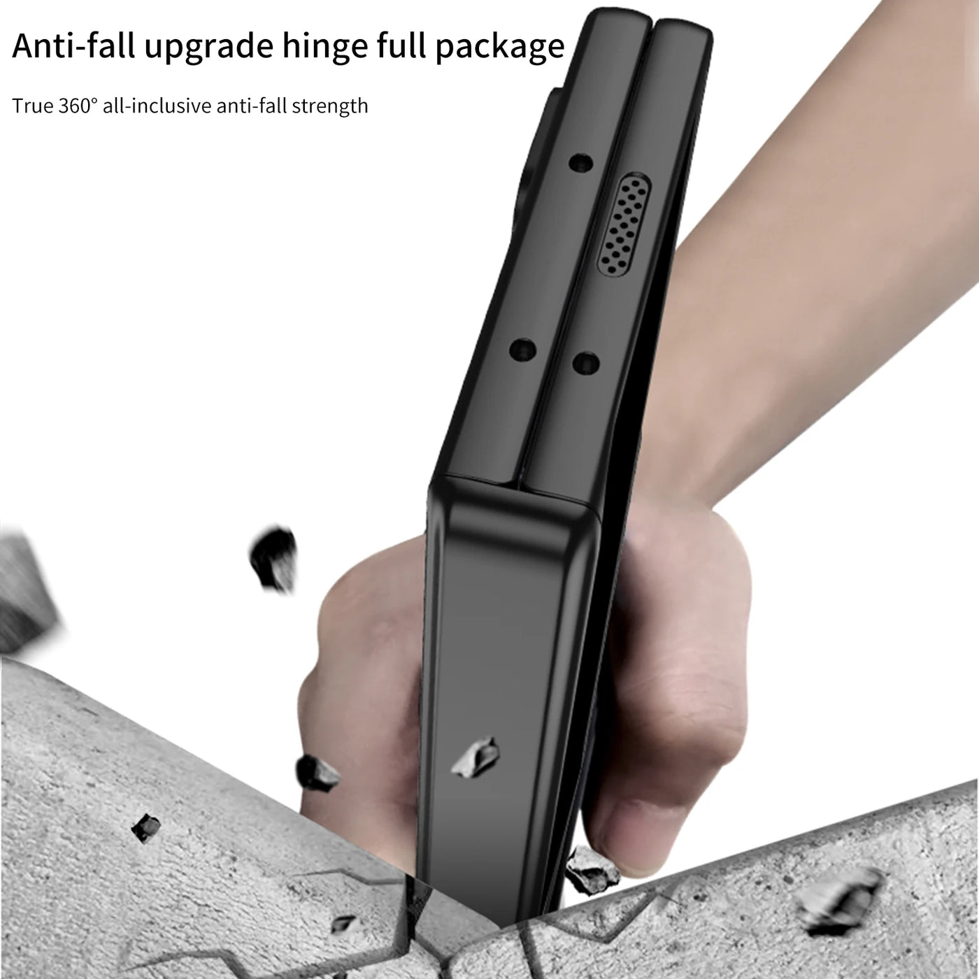 Magnetic Hinge Shockproof Case with Stand for Samsung Galaxy Z Fold 6